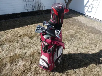 Ladies Right Hand Callaway Golf Club set & bag, View more