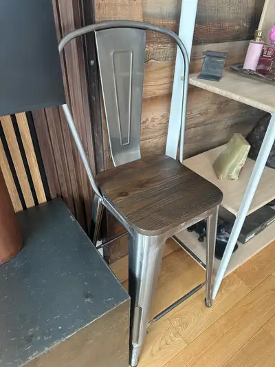 1 NEW TOLIX COUNTER HEIGHT KITCHEN ISLAND BAR STOOL, View more