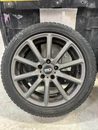 FOR SALE BY OWNER Winter Wheel & Tire Set Michelin X-Ice Winter Tires – 205/50R17 DOT: 0516 (Week 5,...