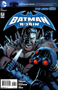 BATMAN & ROBIN # 7 (DC COMICS, THE NEW 52! - MAY 2012) MICK GRAY