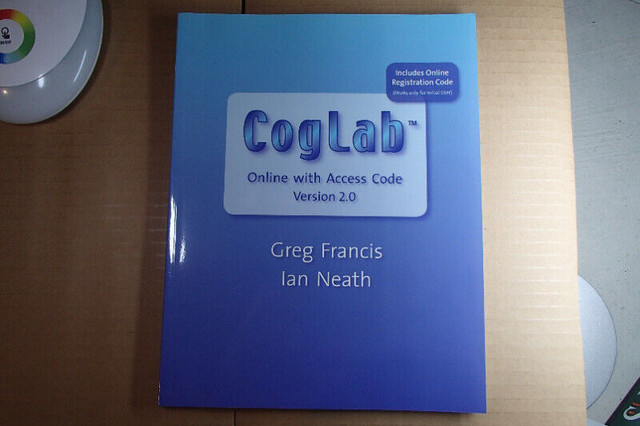 CogLab version 2 in Textbooks in Mississauga / Peel Region