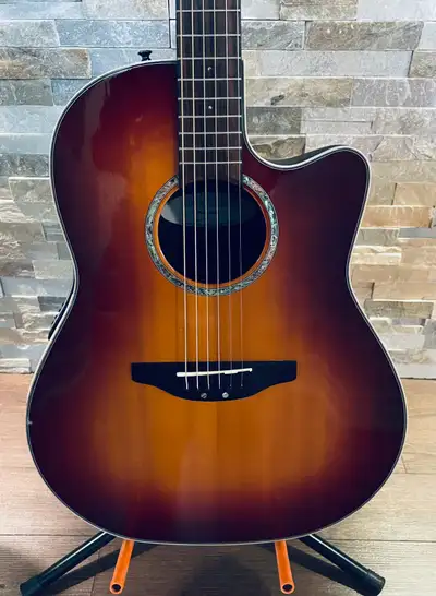 Ovation Pinnacle Acoustic/Electric Guitar, View more