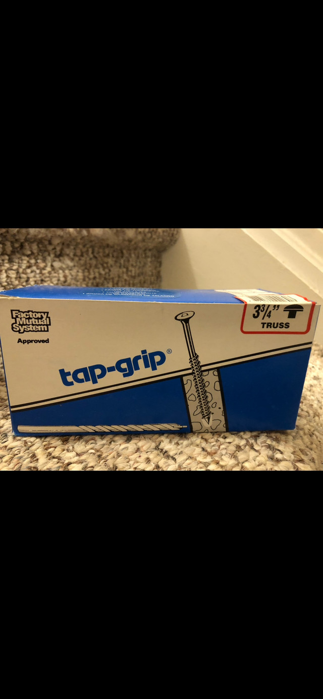 Brand new Tap grip screw sets in Hardware, Nails & Screws in London