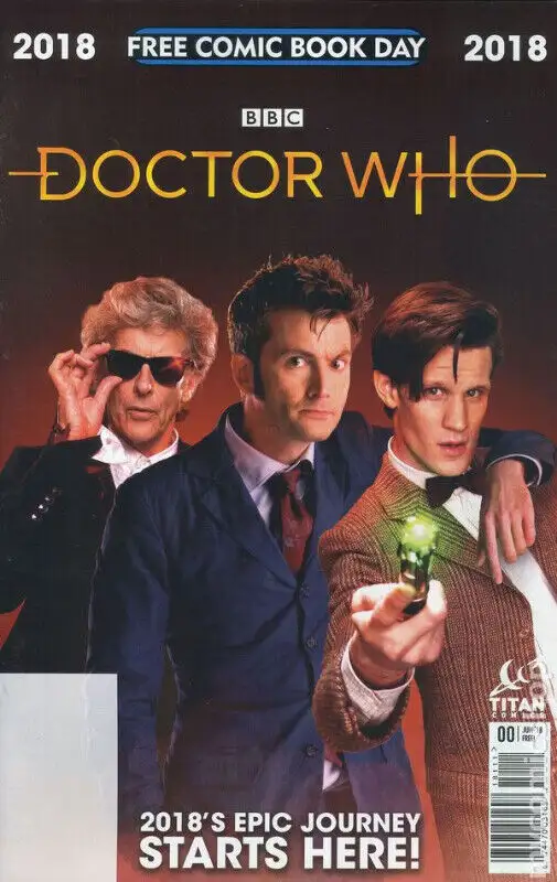 Various Doctor Who items: comics, poster, trading cards in Comics & Graphic Novels in Calgary - Image 5