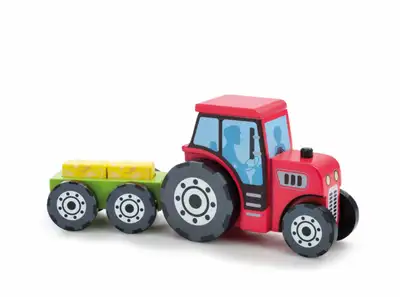 Brand new in box Product features: Colorful chunky tractor with removable trailer Set contains: 1x t...
