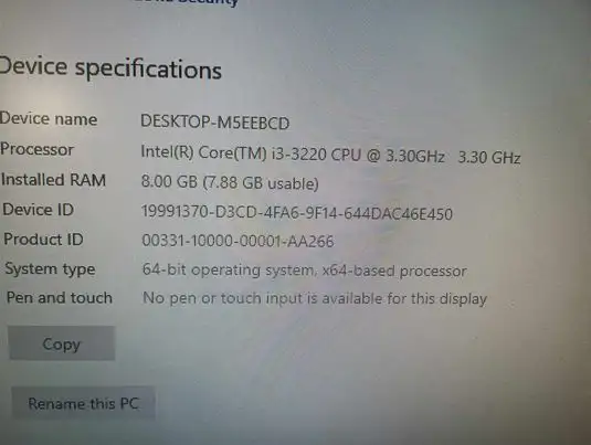 HP  Desktop in Desktop Computers in Medicine Hat - Image 5