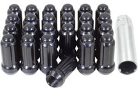 24 Pcs M14x1.5 14x1.5 Thread Truck 2.00" Long Spline Lug Nuts