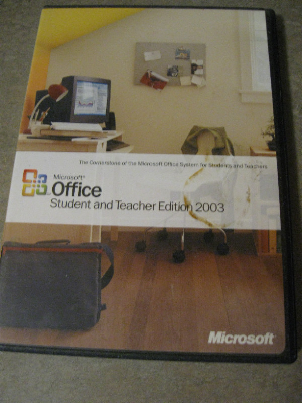 Microsoft Office Student Teacher Edition 2003 in Software in City of Halifax