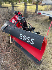 Boss V-Plow snow plow 