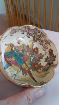 Antique Japanese Satsuma Bowl-$50