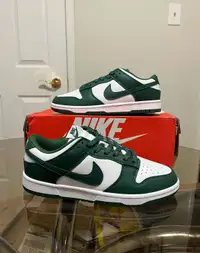Michigan Green Nike Dunks Shoes 