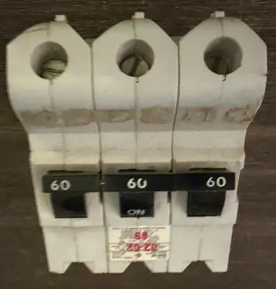 Stab-lok 3 Pole 60 Amp Breaker, View more