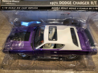 1:18 Diecast ERTL RC2 Authenics 1971 Dodge Charger R/T 426 Hemi 