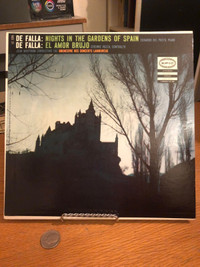 Vintage vinyl -De Falla; nights in the gardens of Spain