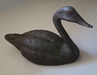 Vintage Rare Gosset Bronzes Whistling Swan Figurine