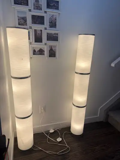 Pair of IKEA Floor Lamps – Elegant & Well-Maintained, View more