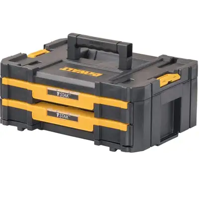 DEWALT TSTAK Double Drawers Toolbox NEW, View more