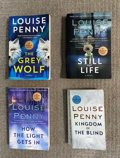 Louise Penny Softcover Novels - $5 each, View more