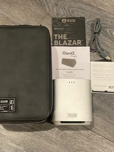 BLAZAR: Aluminum Bluetooth Speaker & Artist Collaboratio, View more