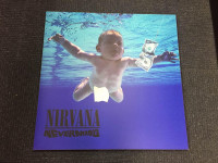 Nirvana - Nevermind (Uncensored) 36"x36" Wooden Canvas Art Print