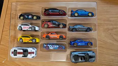 Displayed only. Selling as a lot. $45 for all 12. May Have carded for $10 each. Stored in smoke free...