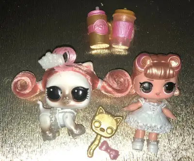 Lol Surprise Dolls Bffs Series Lace And Leather with Pets, View more