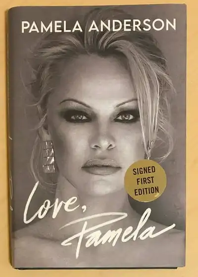 Pamela Anderson signed hardcover book Love, Pamela 2023 Memoir, View more