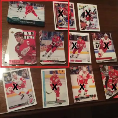 Steve YZERMAN hockey cards, View more
