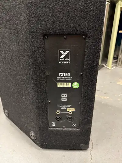 Yorkville YX150 Passive Two Loudspeaker, View more