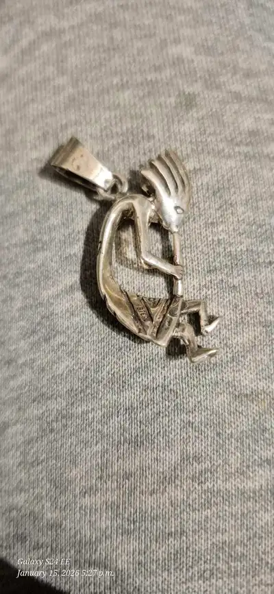 Sterling Silver Pendant, View more