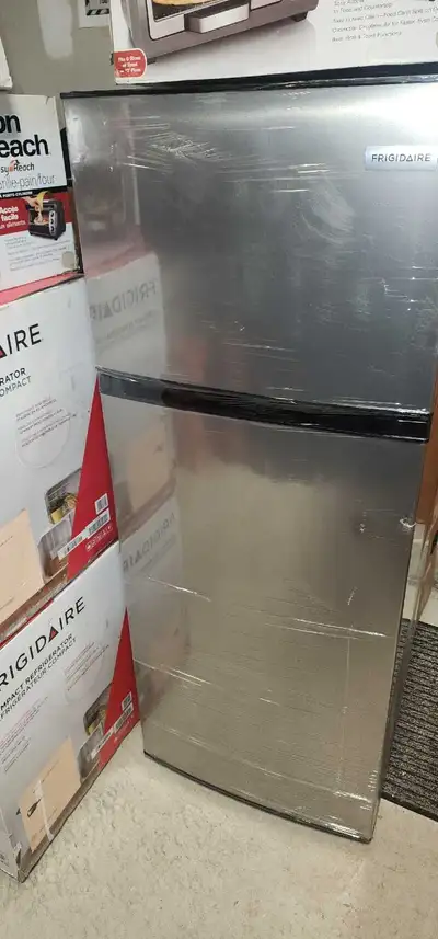 Frigidaire 7.5 cu ft. Refrigerator Reversible Door! STAINLESS ST, View more