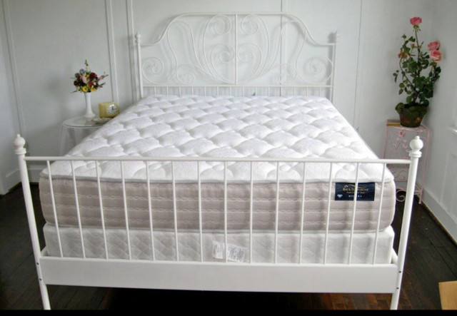 Ikea Queen Bedframe in Beds & Mattresses in Calgary - Image 3