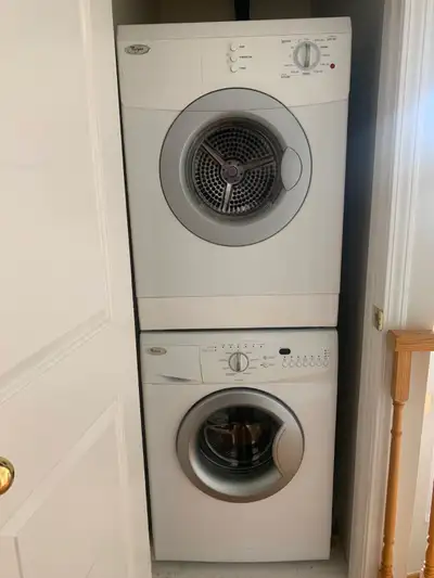 Whirlpool Stacked 24" Washer and Dryer, View more