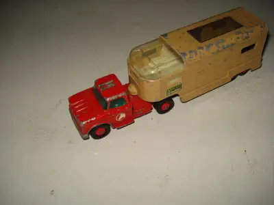 frosale matchbox trucks dodge with horse trailer $45.00 / green cab over and float $30.00/ / / car h...
