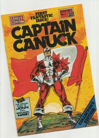 Captain Canuck # 1 July 1975 (comic) Richard Comely