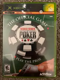 Xbox Original  World Series Of Poker (Brand New/Sealed)