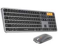 ProtoArc Backlit Bluetooth Keyboard Mouse for Mac