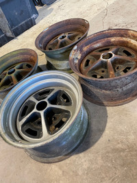 Old style Chevrolet ss rally wheels