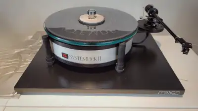 Quad 405-2 amp and preamp, Tandberg TCD 340 A tape deck and MISSION SYSTEMDEK II turntable...sold to...