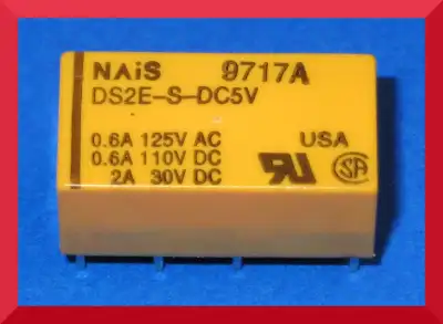 5 volt relay coil 2 amperes contacts low profile, View more