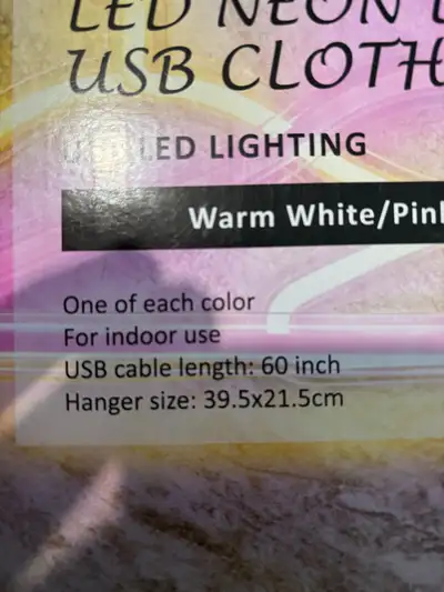 EZ-Illuminations LED Neon Clothes Hanger 3-Pack, View more