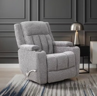 Grey Recliner Chair with Cup Holders Comfortable Living Room Ch City of Montréal Greater Montréal Preview