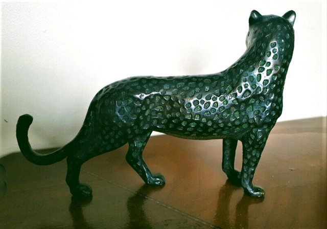 antique bronze panthère   jaguar special dans Art et objets de collection  à Laval/Rive Nord - Image 2