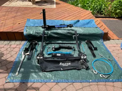 With Cover , brackets, cables ,Flexicoil, Electrical Cable and Receivers