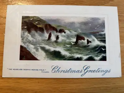 Vintage Tuck's Christmas Postcard, View more