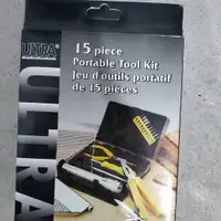 ultra 15 peices portable tool kit set