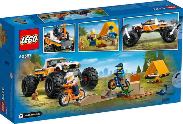 LEGO CITY #60387 Building Toy 4 x 4 OFF-ROADER ADVENTURES NEW!!! in Toys & Games in Thunder Bay - Image 2