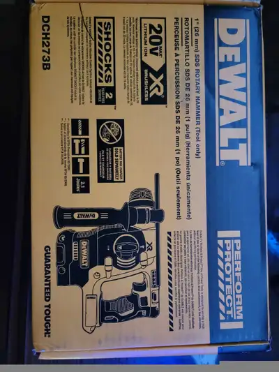 DeWalt 1" SDS Rotary Hammer (DCH273B) (Tool Only), View more