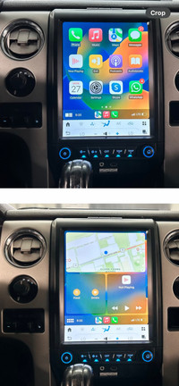 Ford F150 12.1 android touchscreen head unit deck 