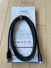 ANKER USB-C TO USB-A CABLE 6 FEET NEW